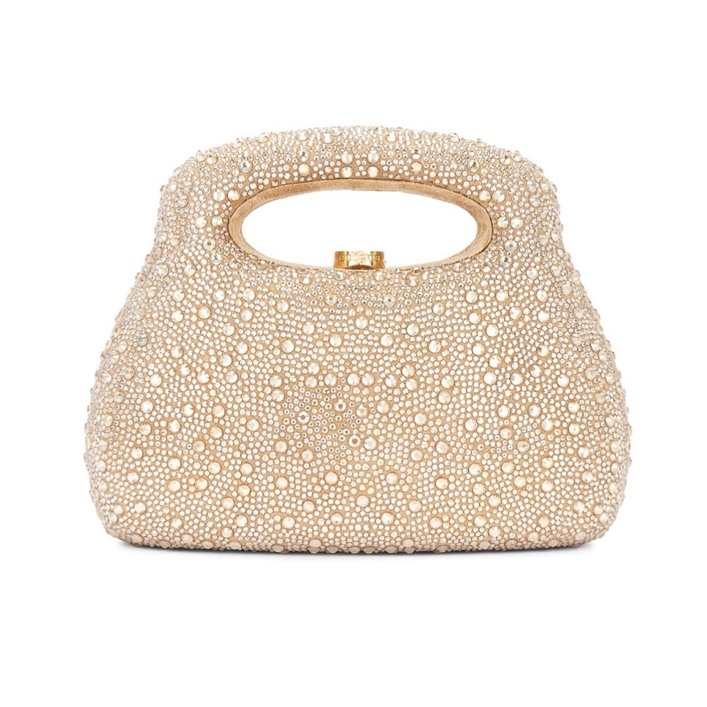 Cult Gaia Mimi Top Handle Bag in Sand Dollar